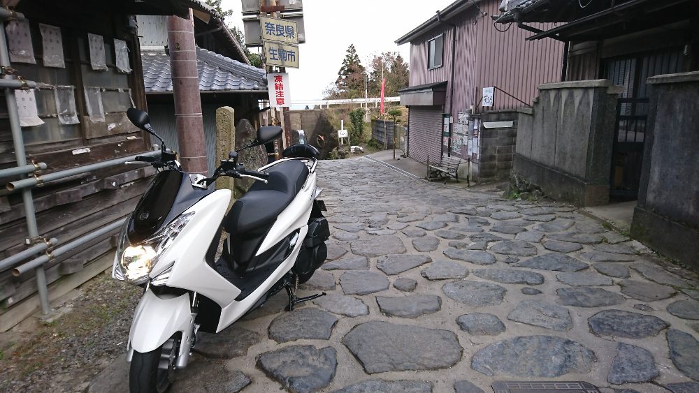 国道308号 奈良県と大阪府の県境